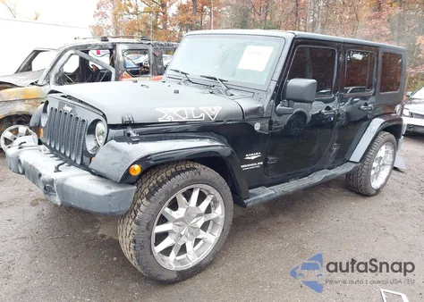 2007 Jeep Wrangler Unlimited Sahara z USA, uszkodzony, nr VIN 1J4GA59177L138495